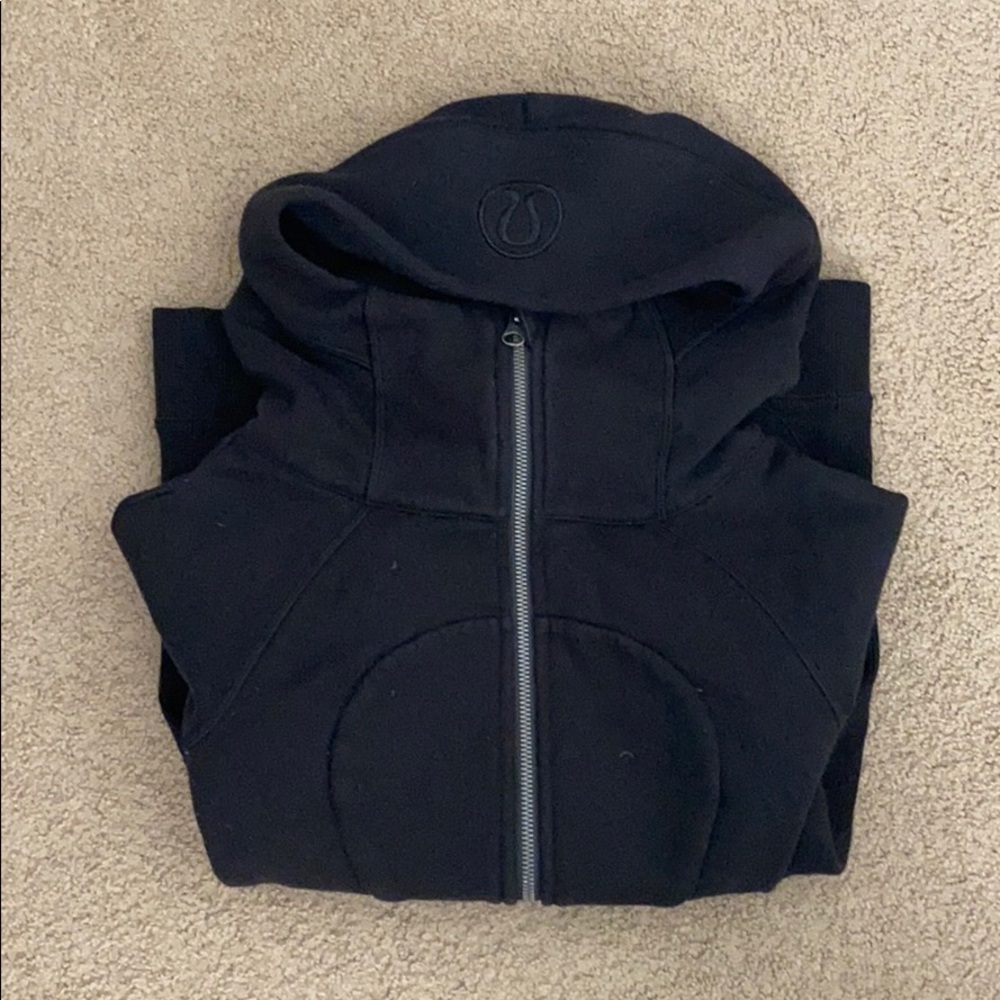 Black Lululemon Scuba Hoodie